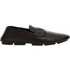 46 ½ - Herre Mokkasiner Dolce & Gabbana Flade Sko DG Driver Stil Brun