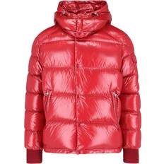 Moncler Maljasset Dunjakke - Herre - Rød