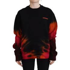 DSquared2 Women Jumpers DSquared2 Sweatshirts, Female, Black, 2XS Logo Print Tie Dye Sweater
