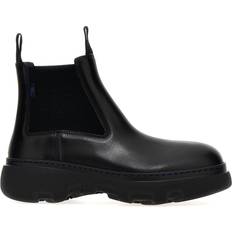 Burberry Læder Creeper Sko - Sort