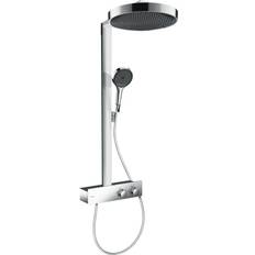 Hansgrohe Rainfinity Showerpipe 360 1jet med ShowerTablet 350 i krom