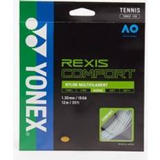 Yonex Tennis Strings Yonex Rexis Comfort 1.30mm 12m Tennis String Set White