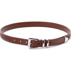 Brunello Cucinelli Belt With Braided Decoration Brown