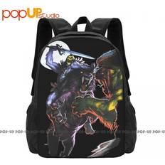 Masters Of The Universe Skeletor Riding Panthor Cartoon Backpack Large Capacity Training Personalised Multicoloured