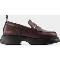 Ganni Loafers Ganni Everyday Loafers Synthetic Leather - Braun