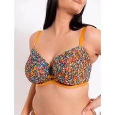 Multicoloured - Women Bras Curvy Kate Balcony Bra Floral Print, Multi, 36Dd, Women