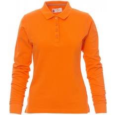 Schlitz Hemden Damen Polo Payper Florenz Orange