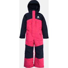 L Overalls Burton Kids' 2L One Piece Snowsuit, True Black Azalea Pink