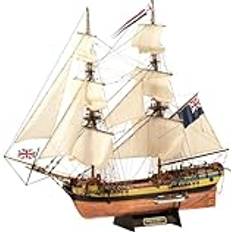 Fartygsmodell – Engelska Beväpnade Brigantine, HMS Supply Modell 22420, Skala 1:50 Modeller att Montera Medellång svårighetsgrad