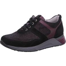 Waldläufer Femme Chaussures basses Waldläufer Tennis Confort - Schwarz