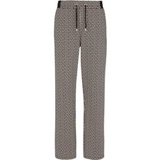 Balmain Herr Byxor Balmain Elastiska Byxor Med Logotyp - Svart