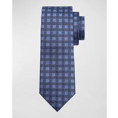 Seda Corbatas Ferragamo Tie Men - Marine