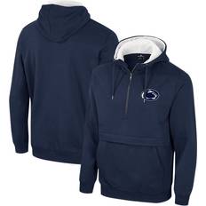 Colosseum Athletics Men's Penn State Nittany Lions Half-Zip Hoodie Navy