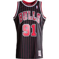 Maillots de jeu Mitchell & Ness Maillot NBA Chicago Bulls Dennis Rodman Noir