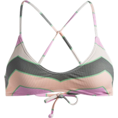 Roxy Bra Bikini Top - Agave Green Very Vista Stripe