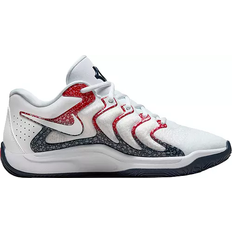 Basketball Shoes Nike KD17 - White/University Red/Obsidian