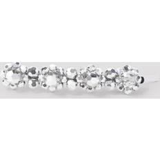 Grey Hair Clips Simone Rocha Mirror Flower Crystal Hair Clip