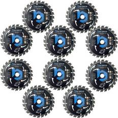 Power Tool Accessories Buyaparcel 10 bap trade pro circular saw blade 165mm x 20 24 teeth carbide tipped long life