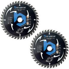Power Tool Accessories Buyaparcel 2x bap trade pro circular saw blade 165mm x 20 40 teeth carbide tipped long life