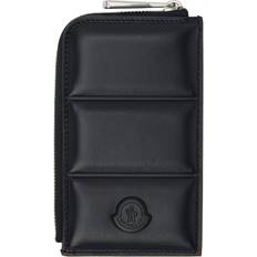 Moncler Black Quilted Leather Card Holder