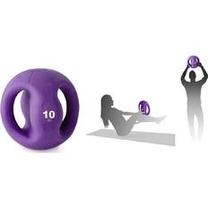 Ballons d'exercice Tremblay CT Medizinball mit Griff 10 kg Violet