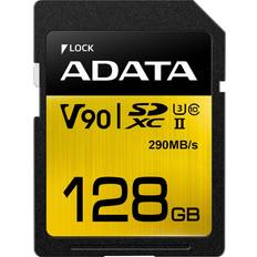 Adata Memory Cards Adata Premier ONE SDXC Class 10 UHS-II U3 V90 290/260MB/s 128GB