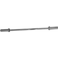Gewichtsscheiben Sveltus Gerade Hantelstange Training Bar 2 Spring Collars 220 cm Chrome