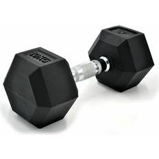 10 kg Manubri Dumbbell Fit & Rack 10kg Noir