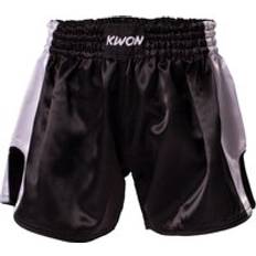 Uniformes de Artes Marciales Pantalón corto de boxeo thaï Kwon Clubline Noir