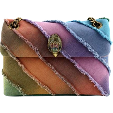 Kurt Geiger Denim Mini Kensington Bag- Rainbow