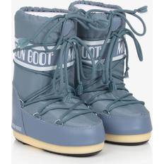 Blå Støvler Børnesko Moon Boot Blue Snow