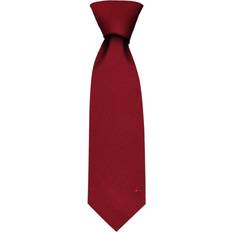 Wool Ties iLuv Plain tie pure wool weathered red