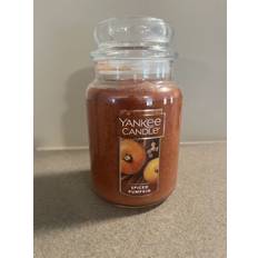 Orange Candlesticks, Candles & Home Fragrances Yankee Candle 22 classic bell jar pumpkin Scented Candle