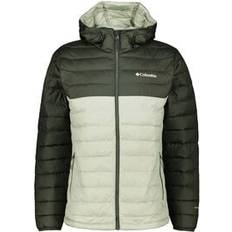 Columbia Powder Lite II Hooded Jacket - Safari Greenscape