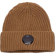 C.P. Company Beanies C.P. Company `Lens` Beanie Brown UNIQUE