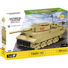 Cobi 3095 Tiger I "131" HC WWII Tank 1:72 Brick Model 141pcs