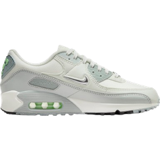 Nike Tekstil Løpesko Nike Air Max 90 W - Sail/Sea Glass/Light Silver/Metallic Silver