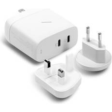 Handyzubehör Native Union 67W Dual USB-C Fast GaN PD Wall Charger Weiß