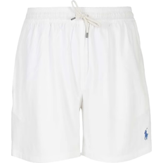 Herre - Hvite Badebukser Polo Ralph Lauren Swim and Travelers Shorts - White