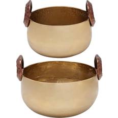 Aluminium Bowls Sagebrook Home - Bowl 2pcs