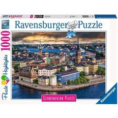 Ravensburger Scandinavian Places Stockholm Sweden 1000 Pieces