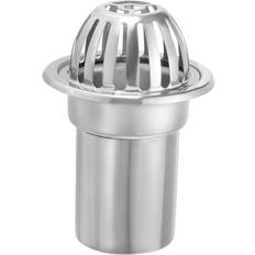 Uxcell Dome Gutter Guard Stainless Steel Downspout Strainer Anti-Blocking Gutter Cleaning Tool 4