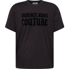 Versace Jeans Couture Flock T Shirt Black