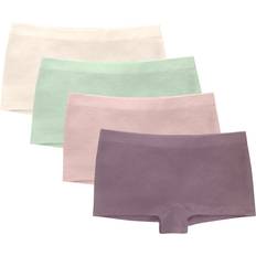 XL Panties Children's Clothing Hanes Girls' Tween Underwear Seamless Boyshort Pack, Assorted, 4-Pack