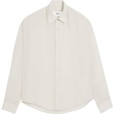 XXXS Chemises Ami Paris Boxy Fit Shirt White Unisex