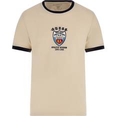 Guess Tops Guess Chest Emblem T-shirt - Beige