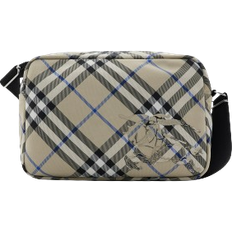 Burberry Men Crossbody Bags Burberry Check Crossbody Bag - Lichen