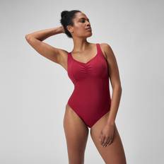 Speedo Women's Shaping AquaNite Swimsuit Red