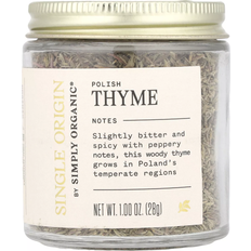 Simply Organic Single Origin Polish Thyme 1oz 1