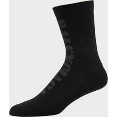 Balenciaga Underwear Balenciaga Men's Tonal Logo Crew Socks 1062 BLACK/GREY Medium